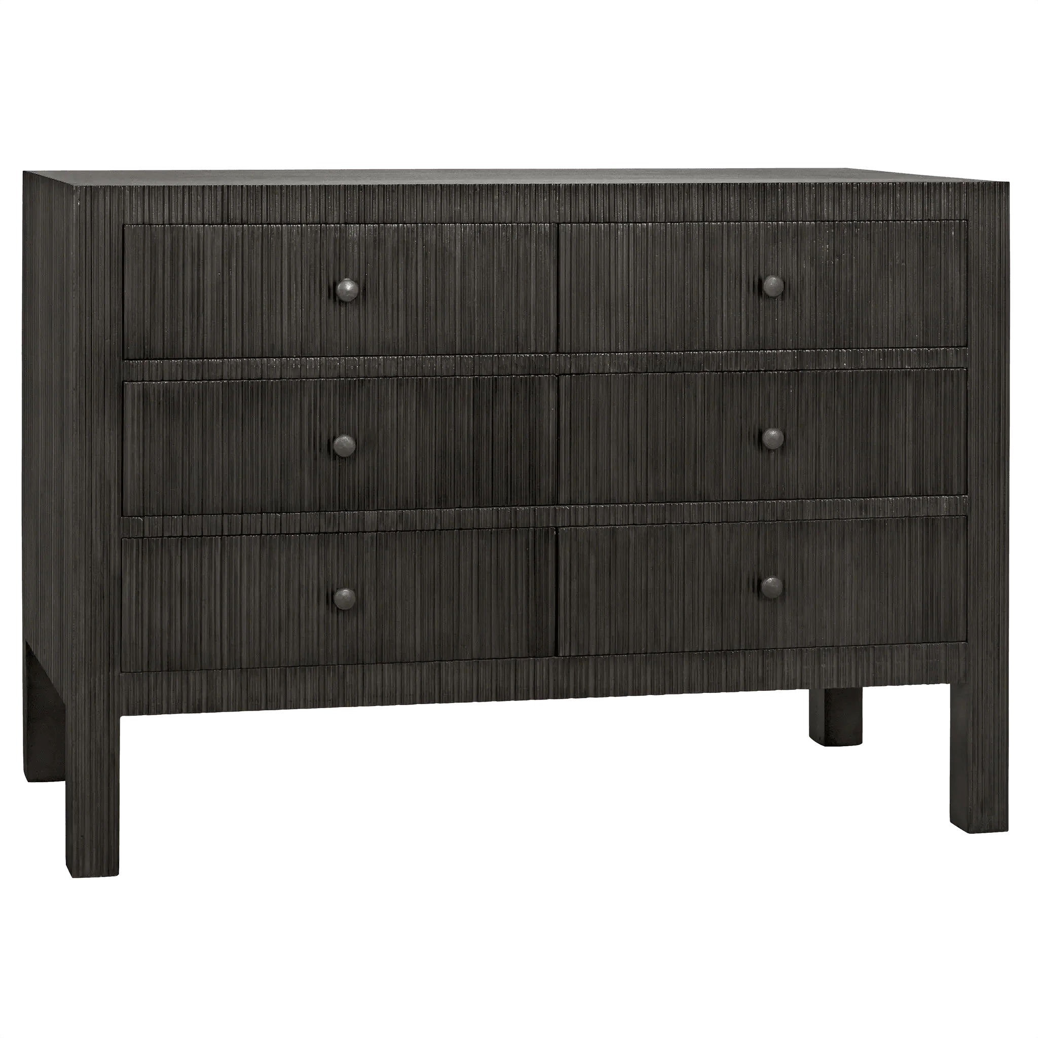 Conrad 6 Drawer Dresser, Pale - Frankwebs