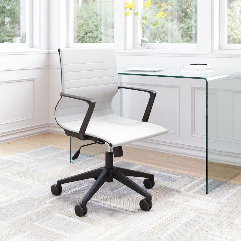 Stacy Office Chair White - Frankwebs