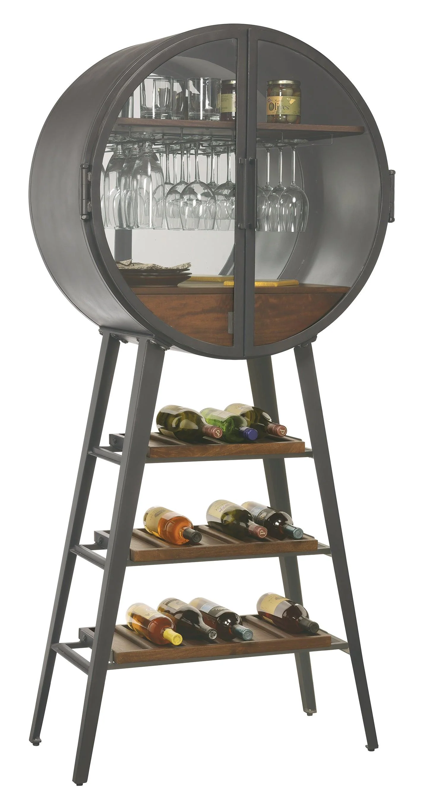 Zelda Wine & Bar Cabinet - Frankwebs