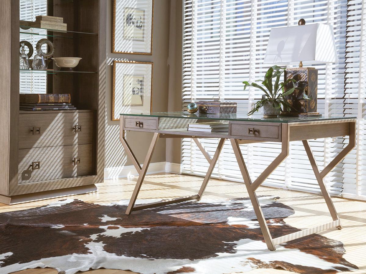 Cohesion Interlaken Desk - Grigio - Frankwebs