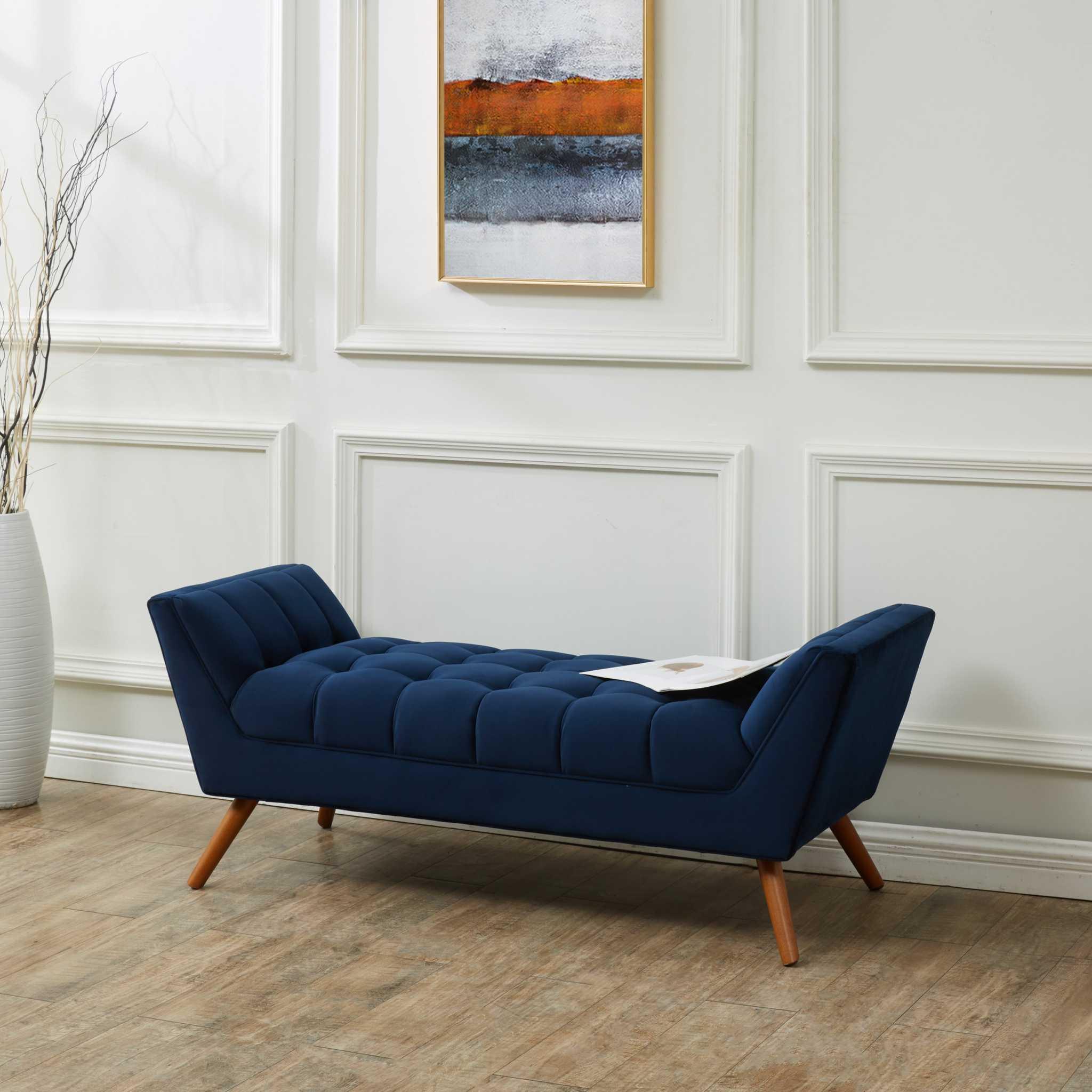 DAMIAN TUFTED BENCH - Frankwebs
