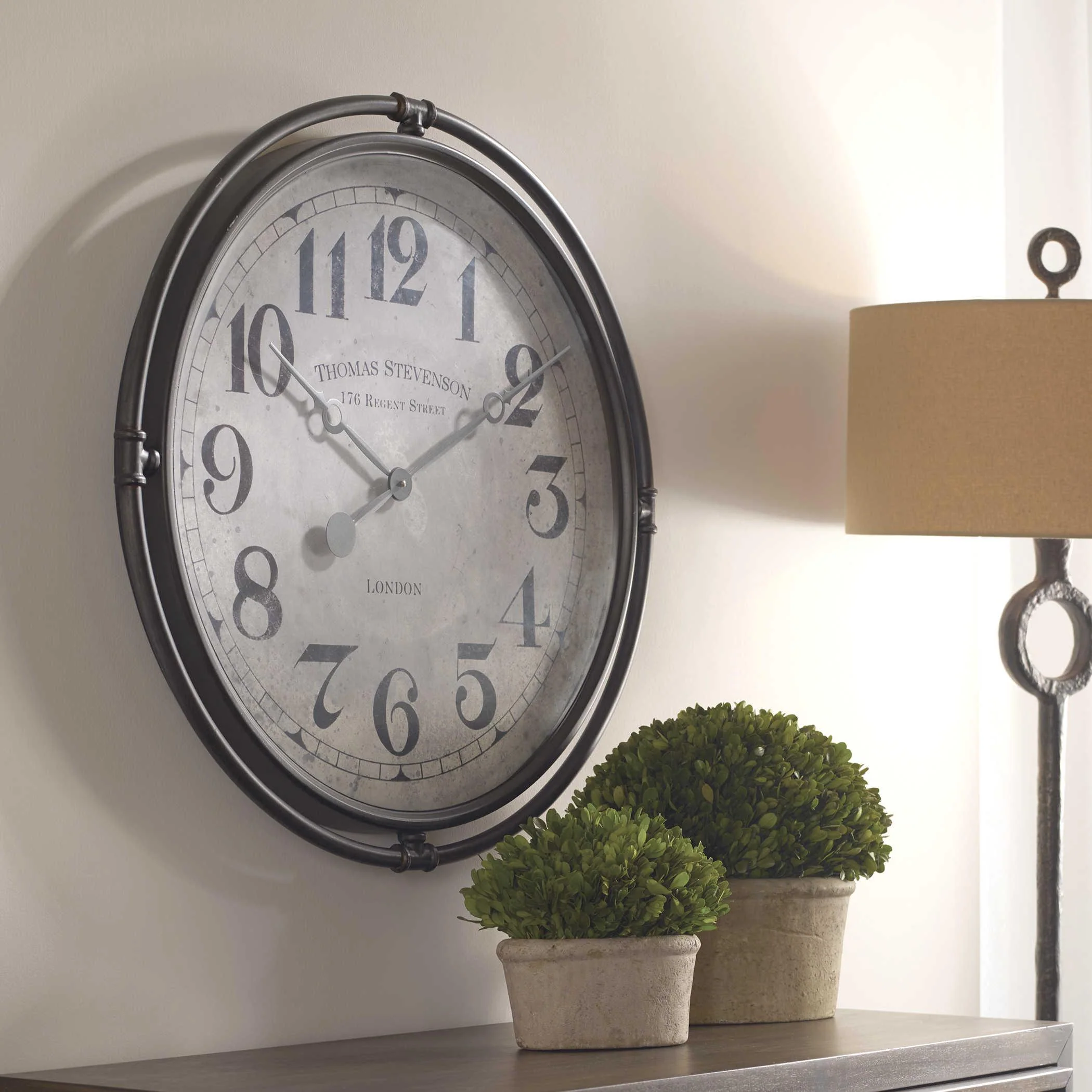NAKUL INDUSTRIAL WALL CLOCK - Frankwebs