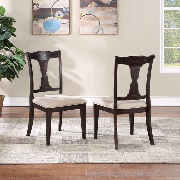 JASMYN WOOD DINING CHAIR (SET OF 2) - Frankwebs
