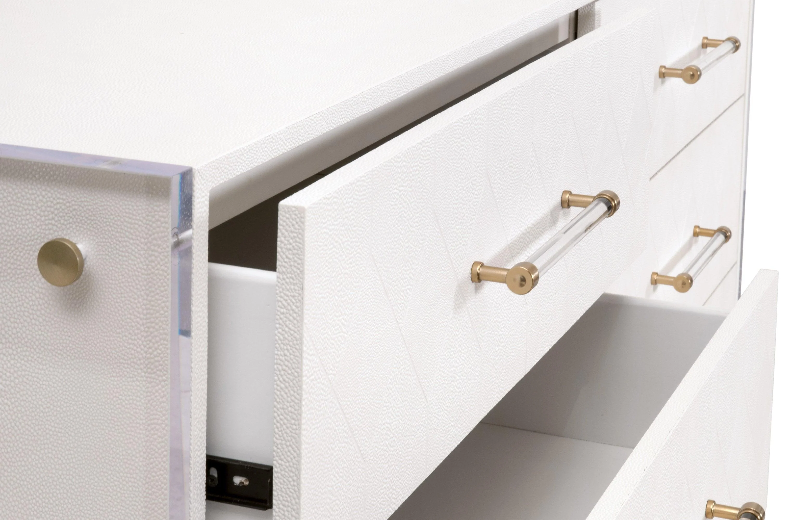 Sonia Shagreen 6-Drawer Double Dresser - Frankwebs