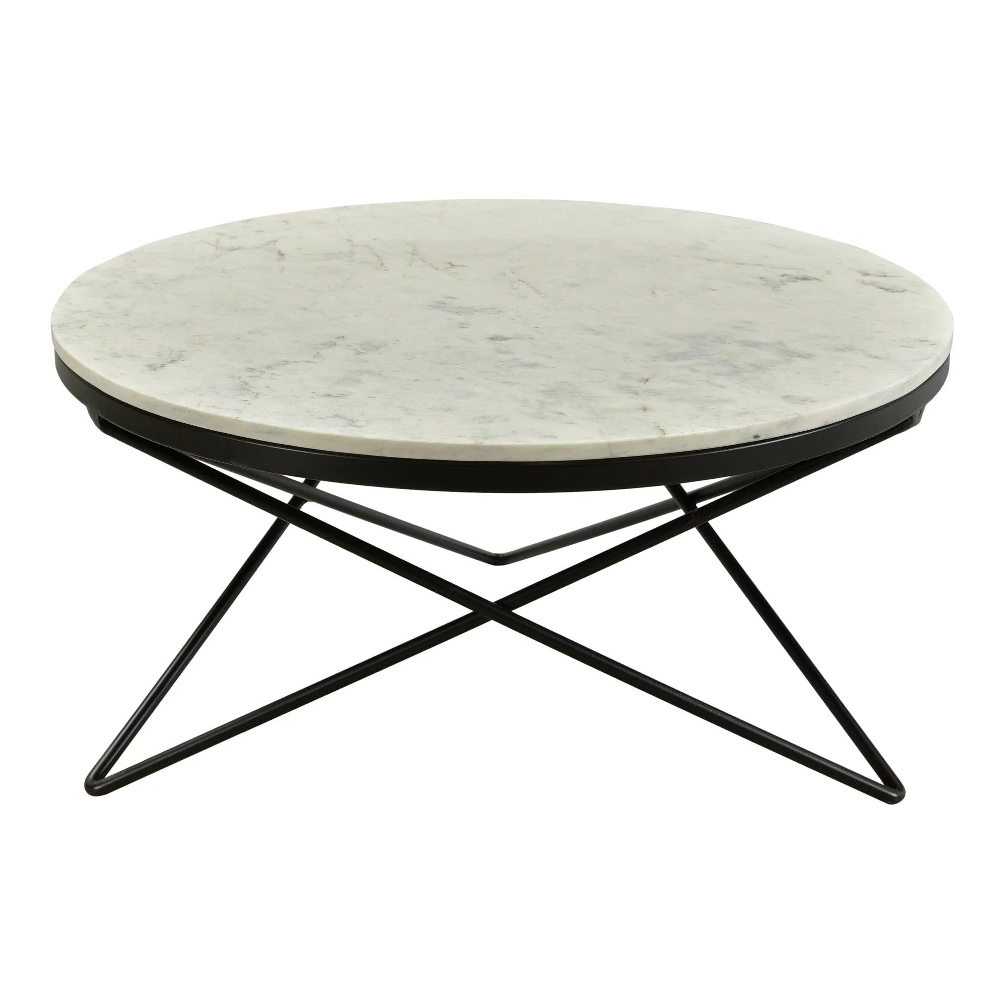 Haley Coffee Table Black Base - Frankwebs