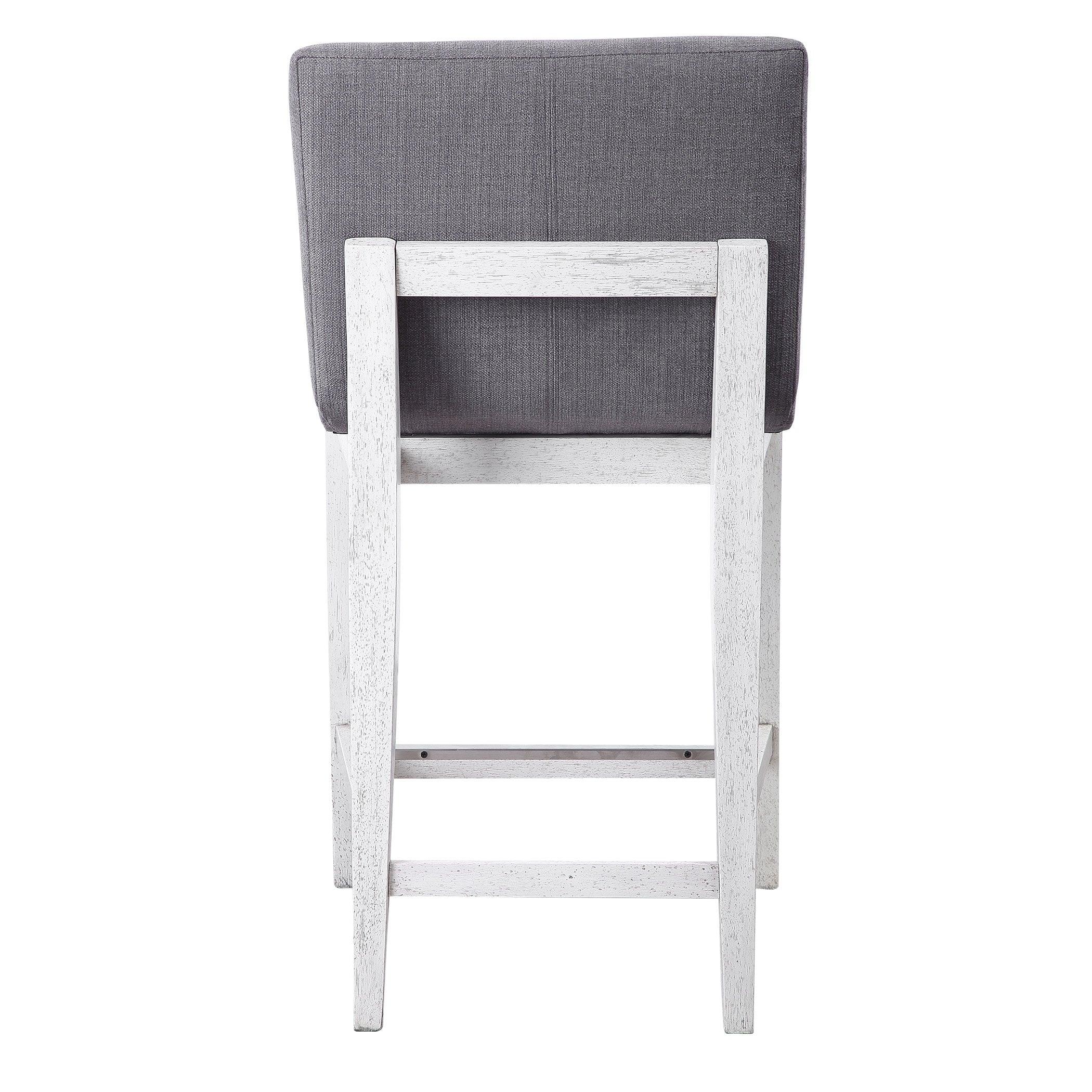 BRAZOS GRAY COUNTER STOOL - Frankwebs