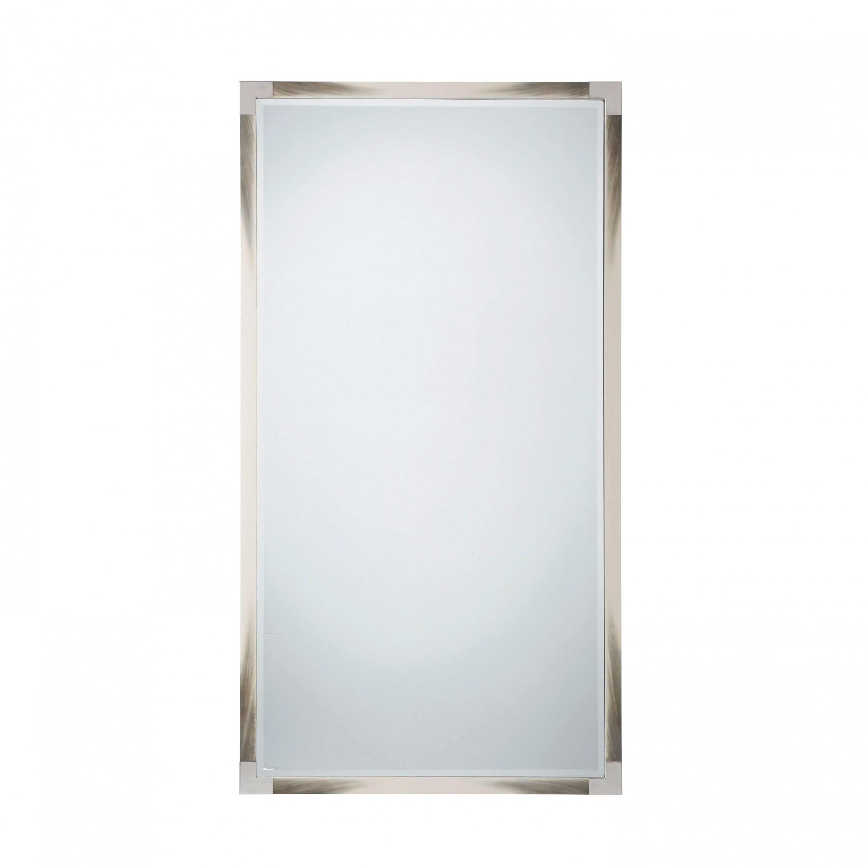 Cutting Edge Floor Mirror (Longhorn White) - Frankwebs