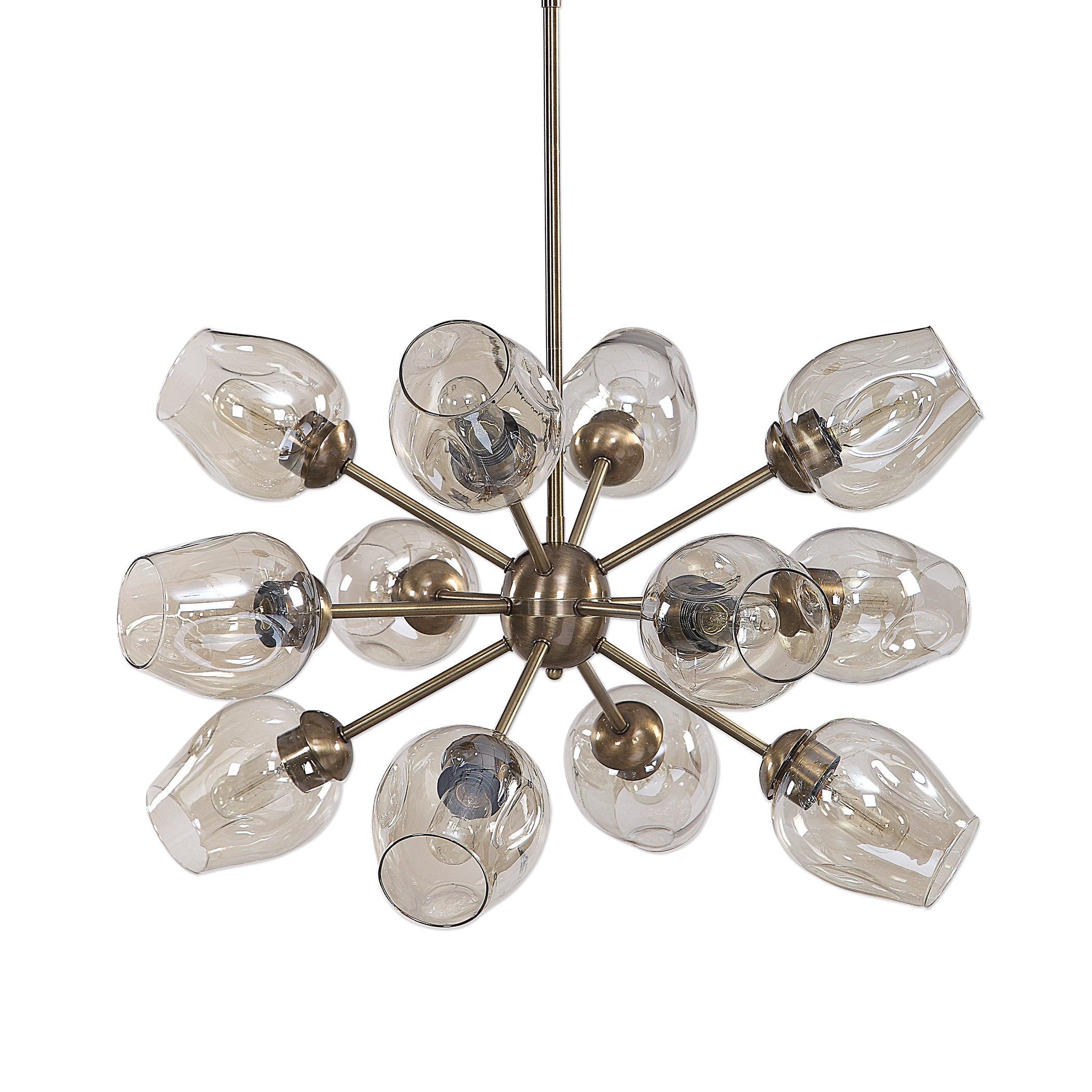 CHET 12 LIGHT SPUTNIK CHANDELIER - Frankwebs