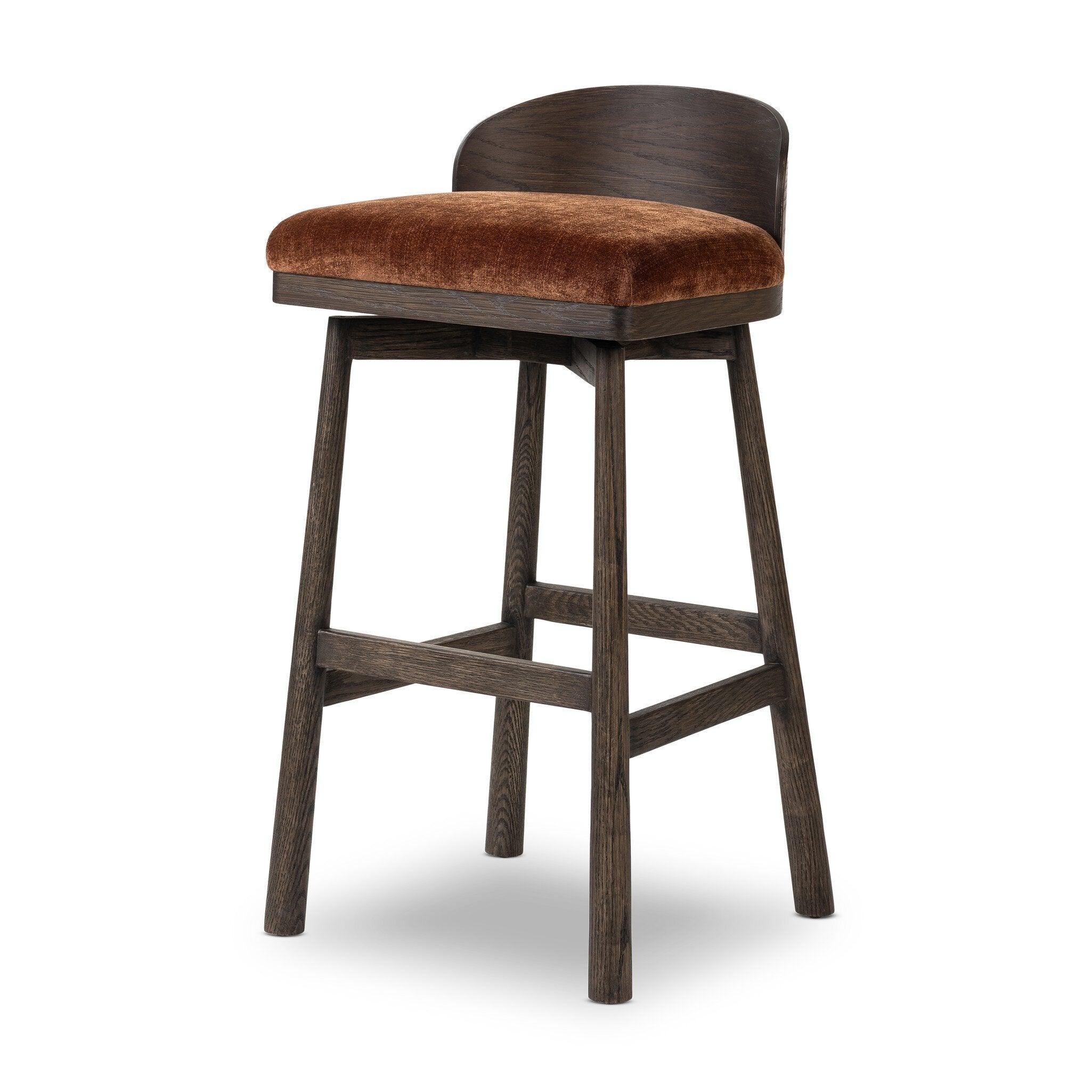 Cloris Swivel Bar  Counter Stool - Frankwebs