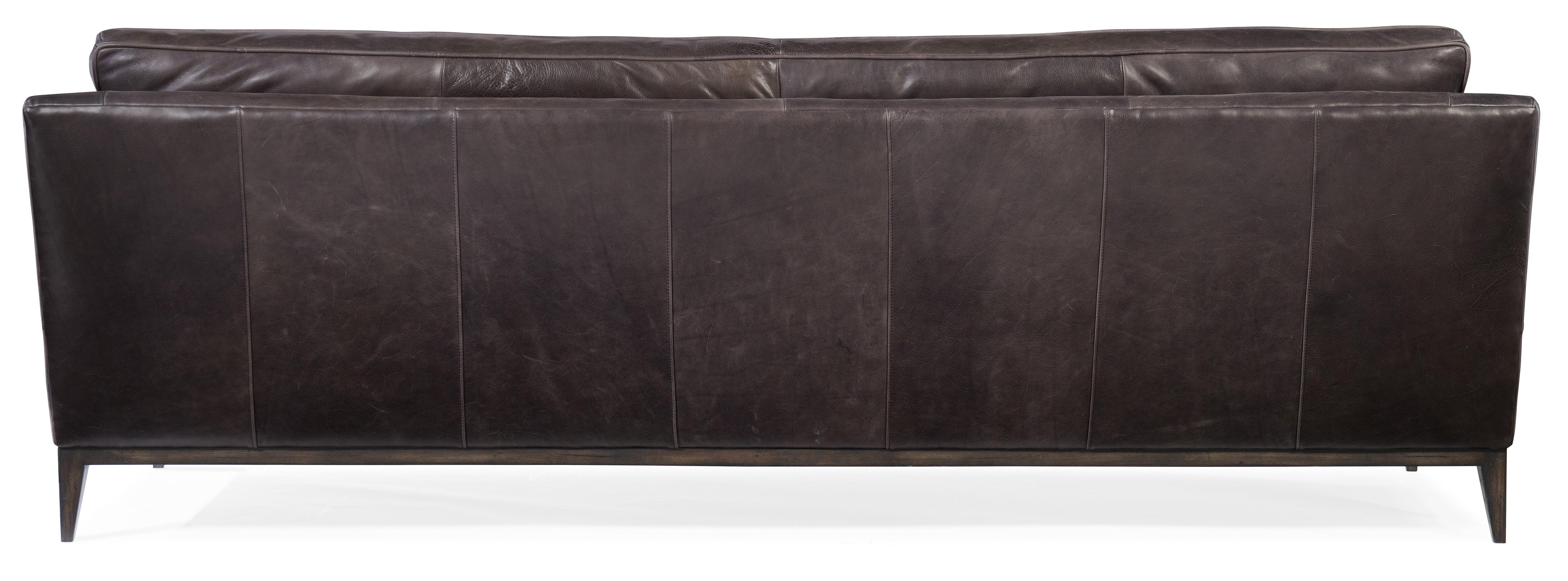 Kandor Leather Stationary Sofa - Frankwebs
