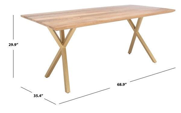 BARRON RECTANGLE DINING TABLE - Frankwebs