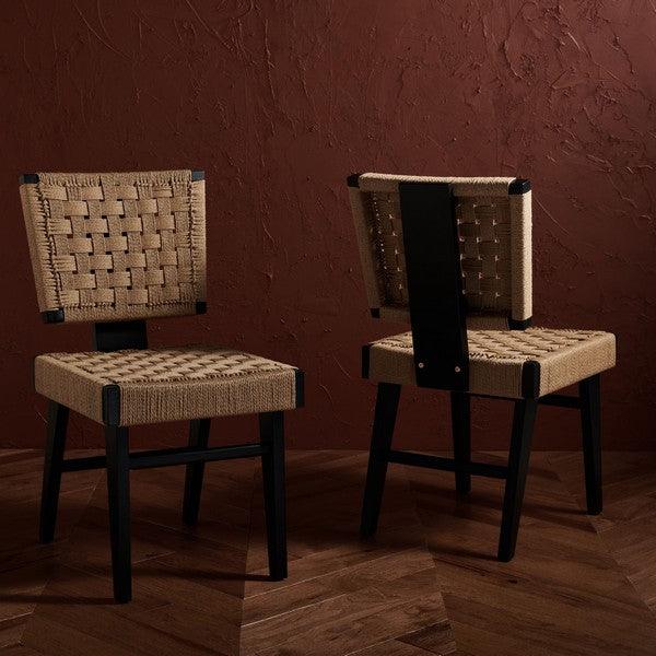 SUSANNE WOVEN DINING CHAIR (SET OF 2) - Frankwebs