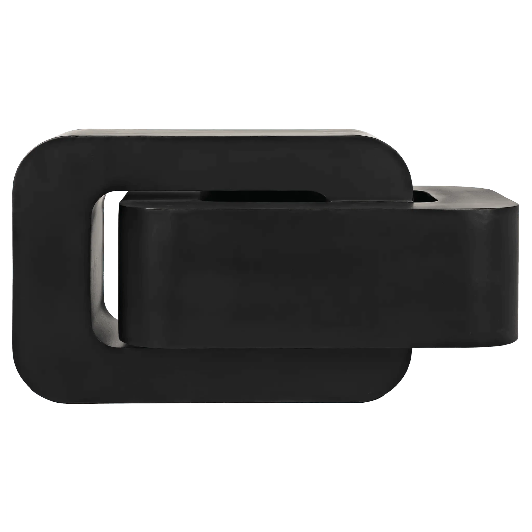 Nodum Accent Table, Black Steel - Frankwebs