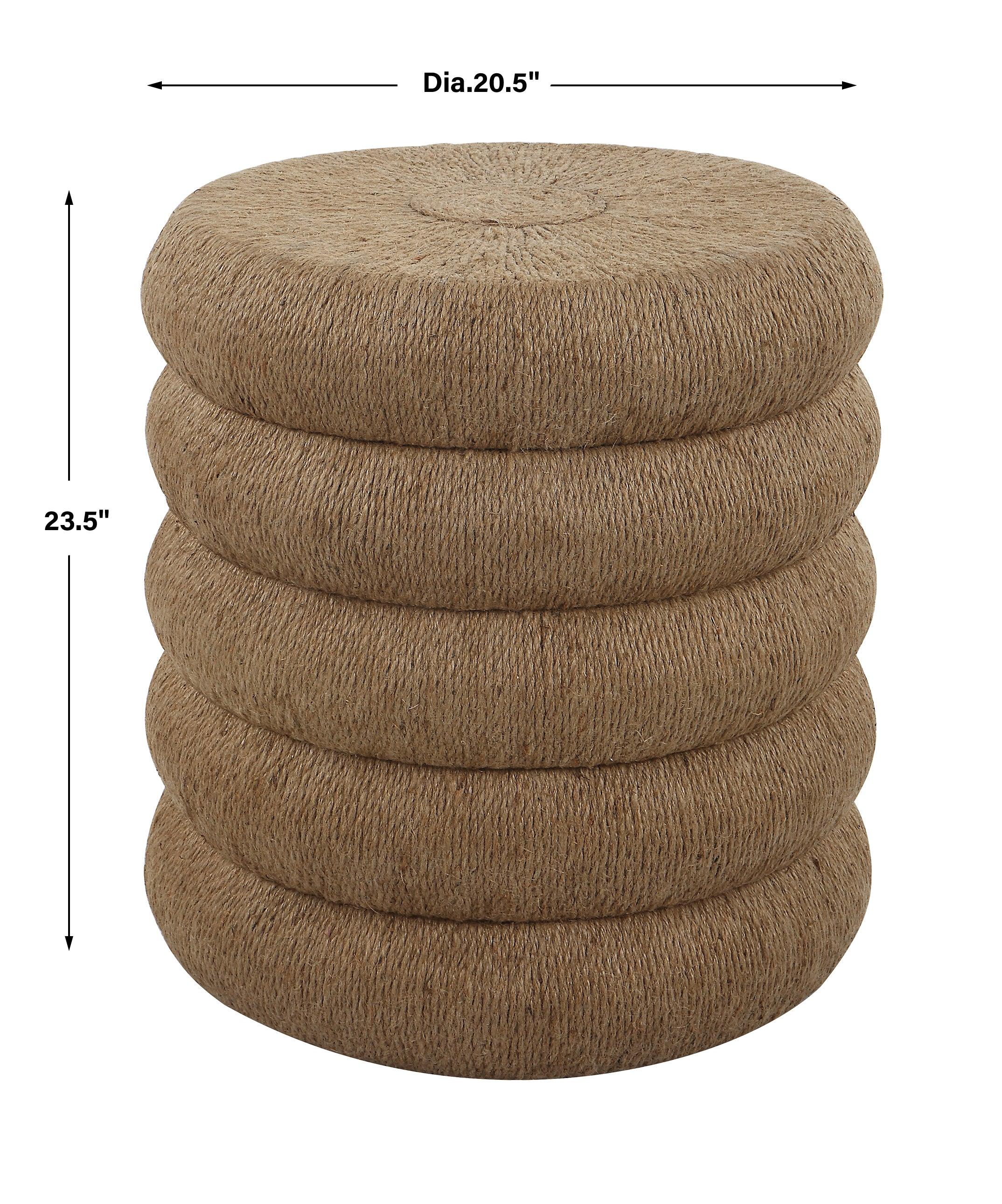 Capitan Braided Rope Side Table - Frankwebs