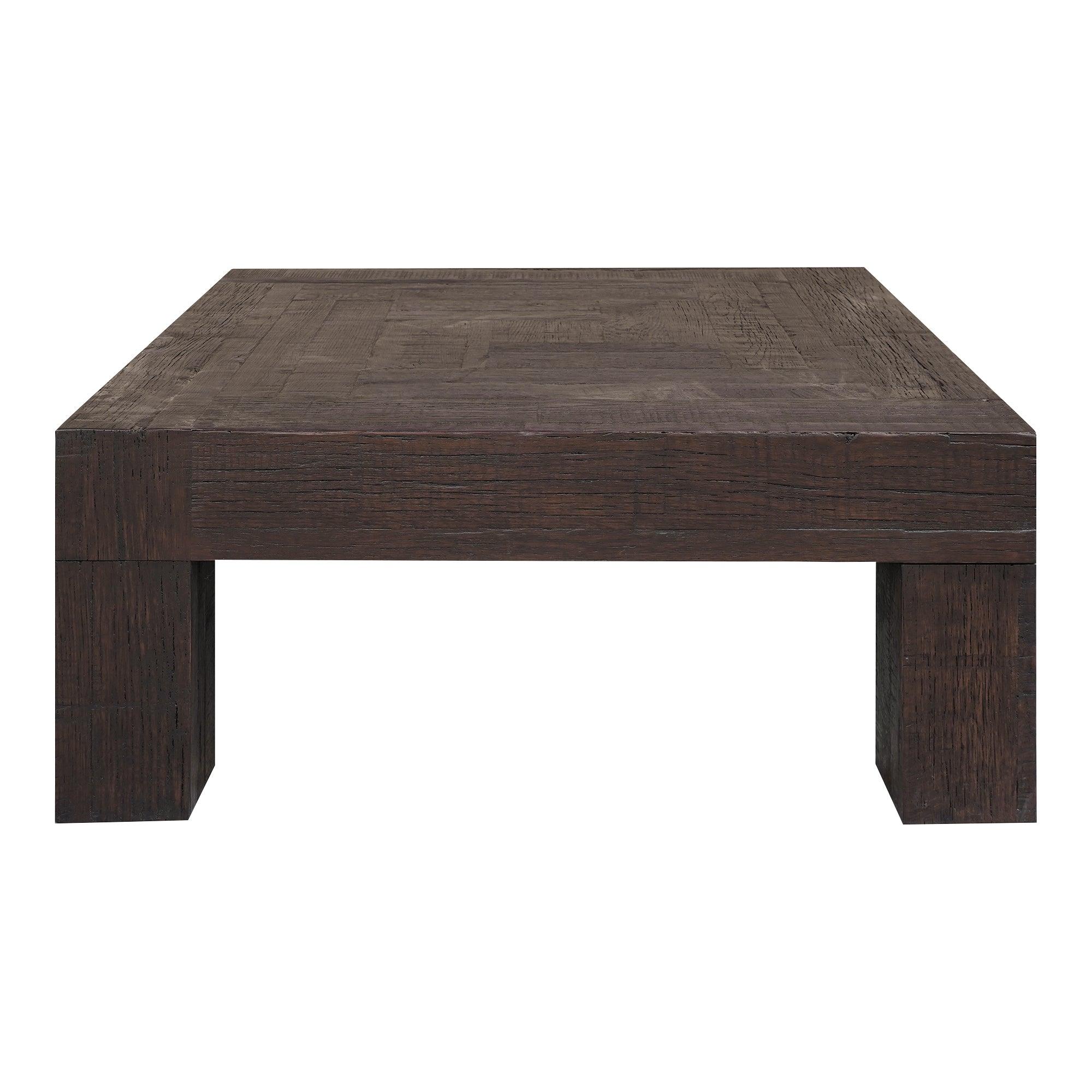Evander Coffee Table Rustic Brown - Frankwebs