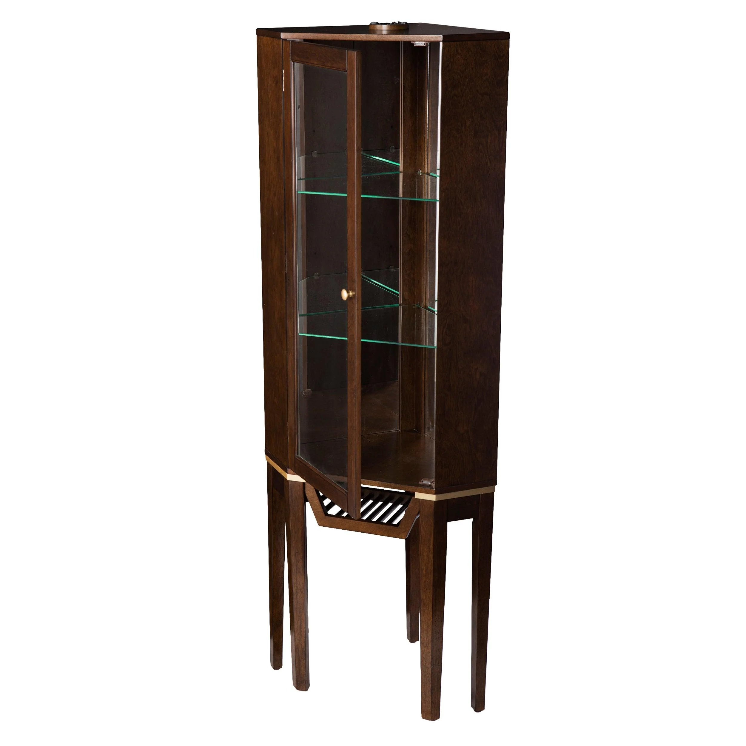 Kennbeck Corner Bar Cabinet - Frankwebs