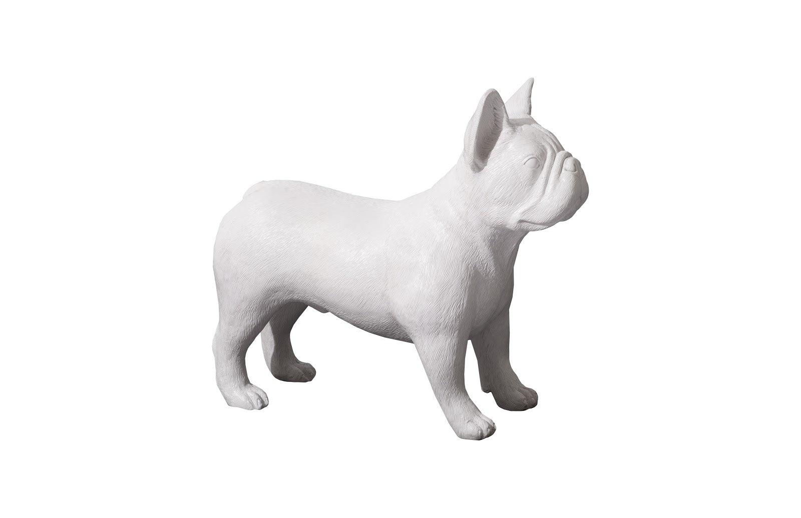 French Bulldog, Gel Coat White - Frankwebs