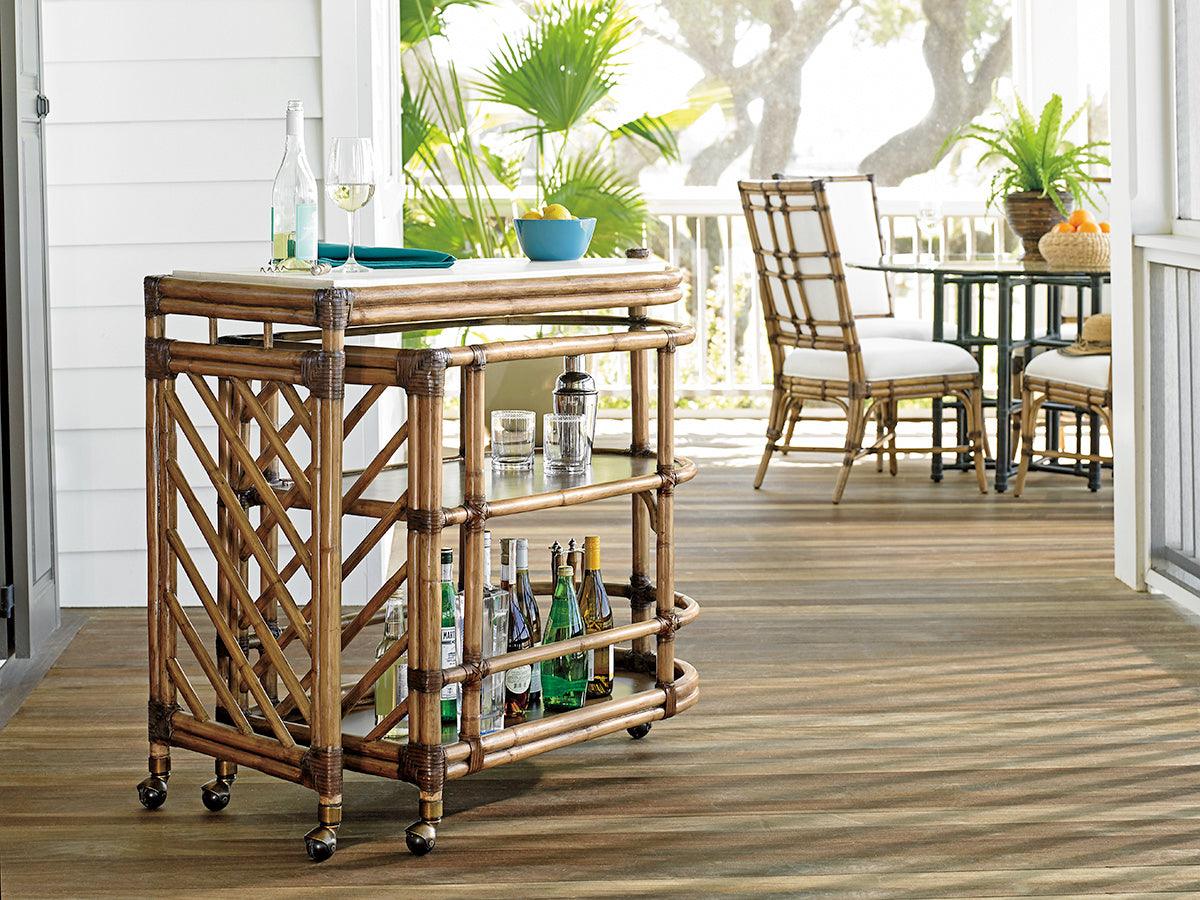 Twin Palms Cable Beach Bar Cart - Frankwebs