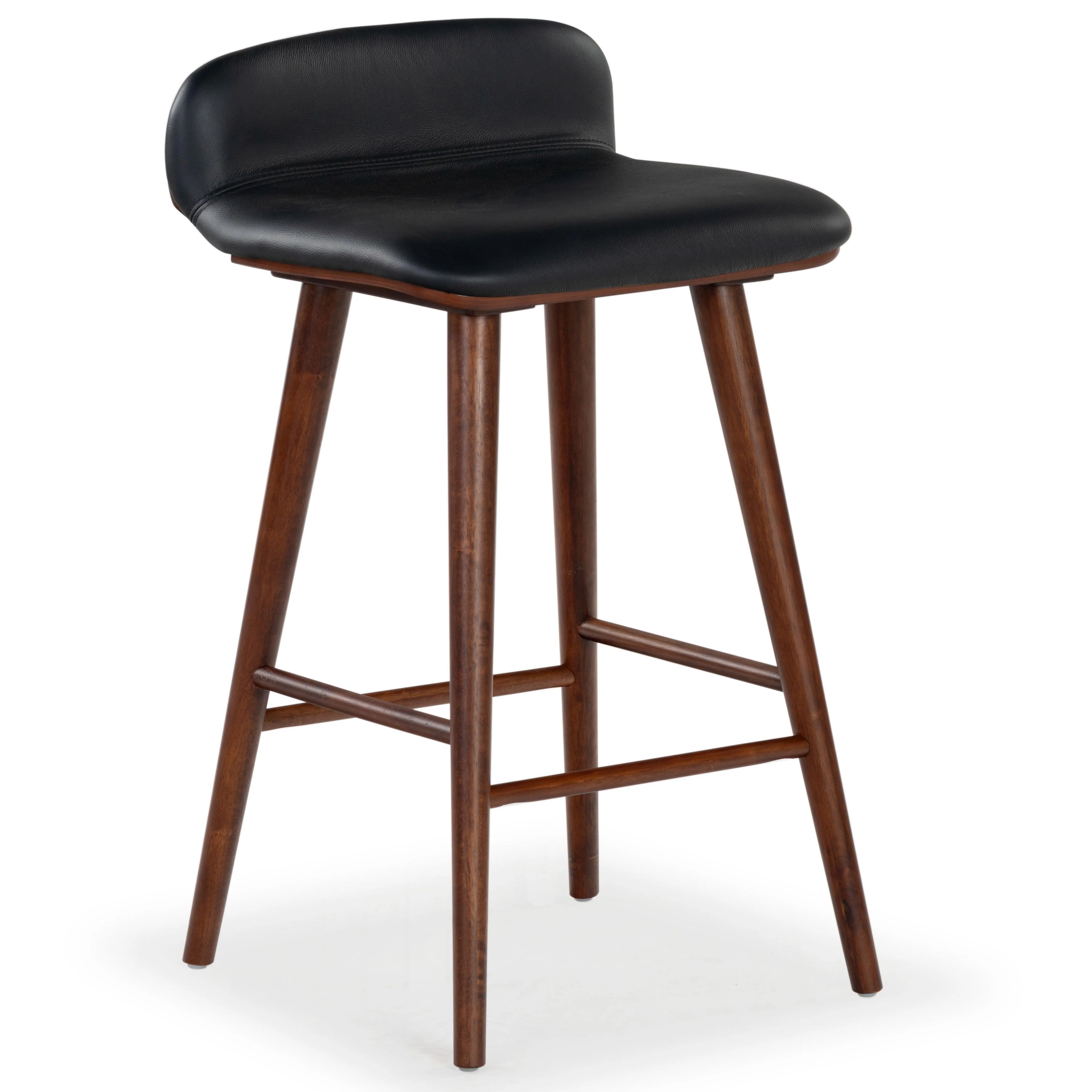 Tazmyn Leather Counter Stool - Frankwebs