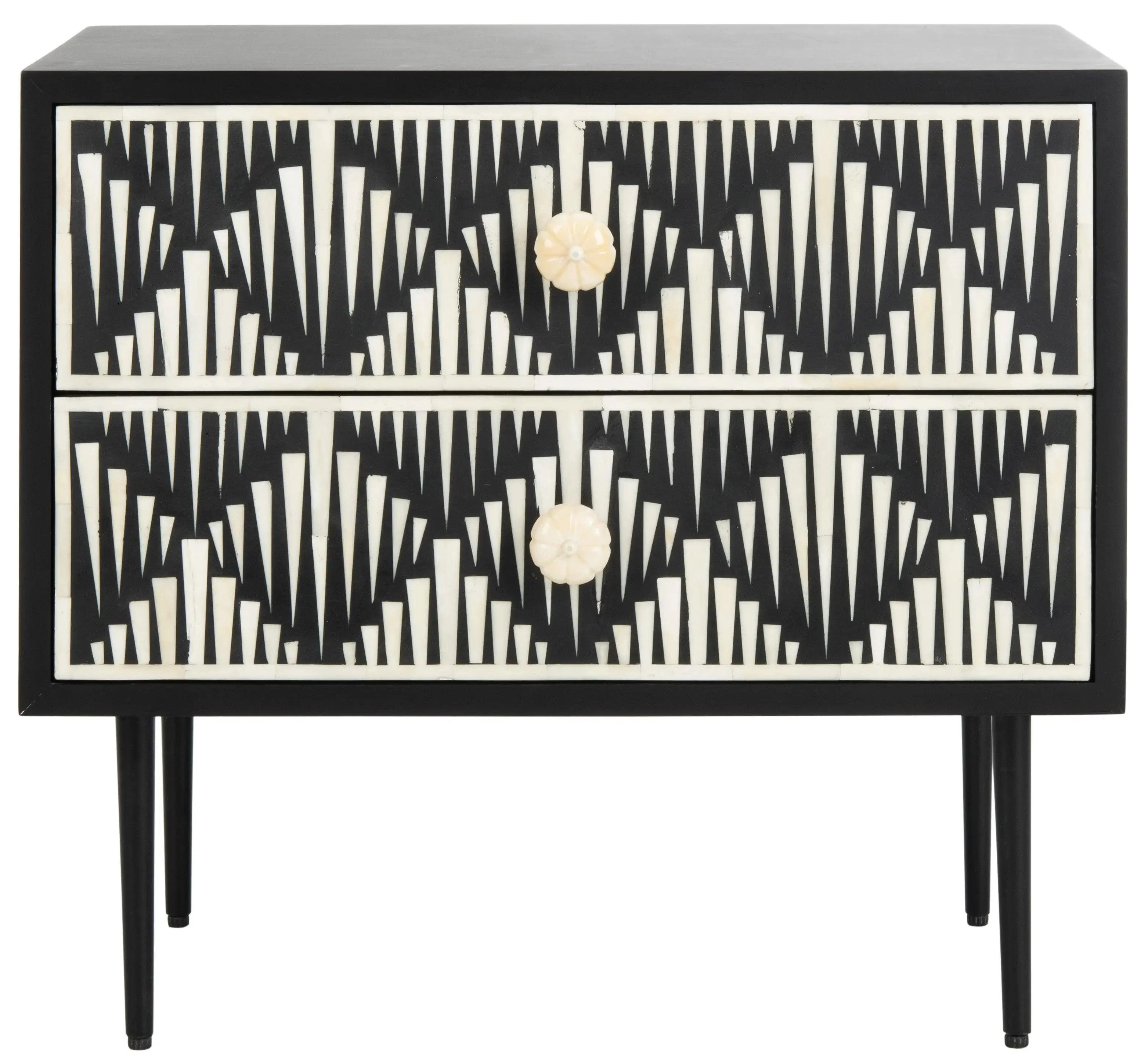 TESSIE BONE INLAY NIGHTSTAND - Frankwebs