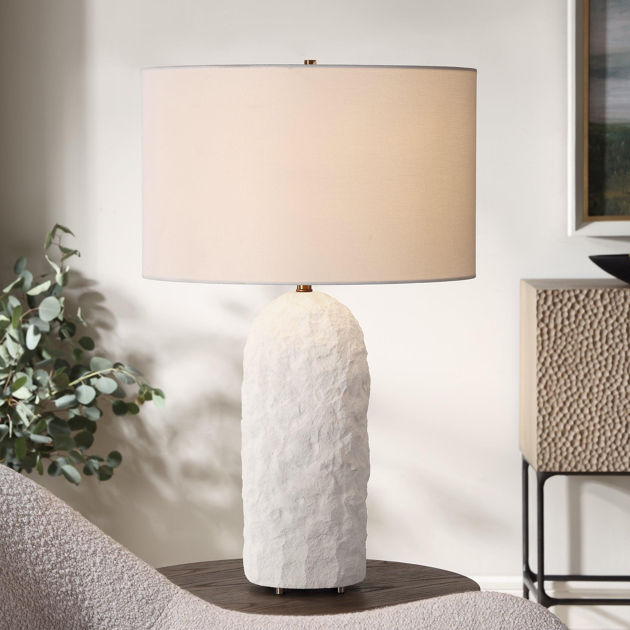 Vieste White Table Lamp - Frankwebs