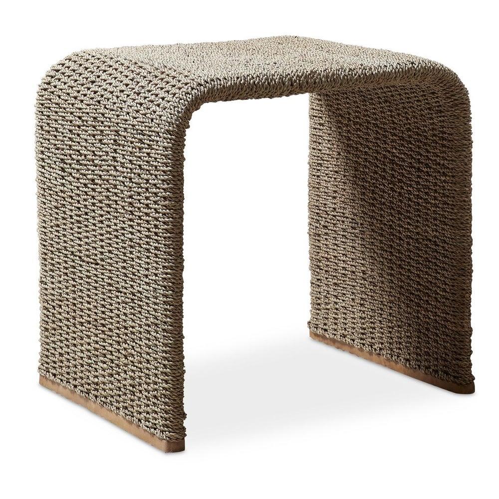 Calabria Woven Seagrass End Table - Frankwebs