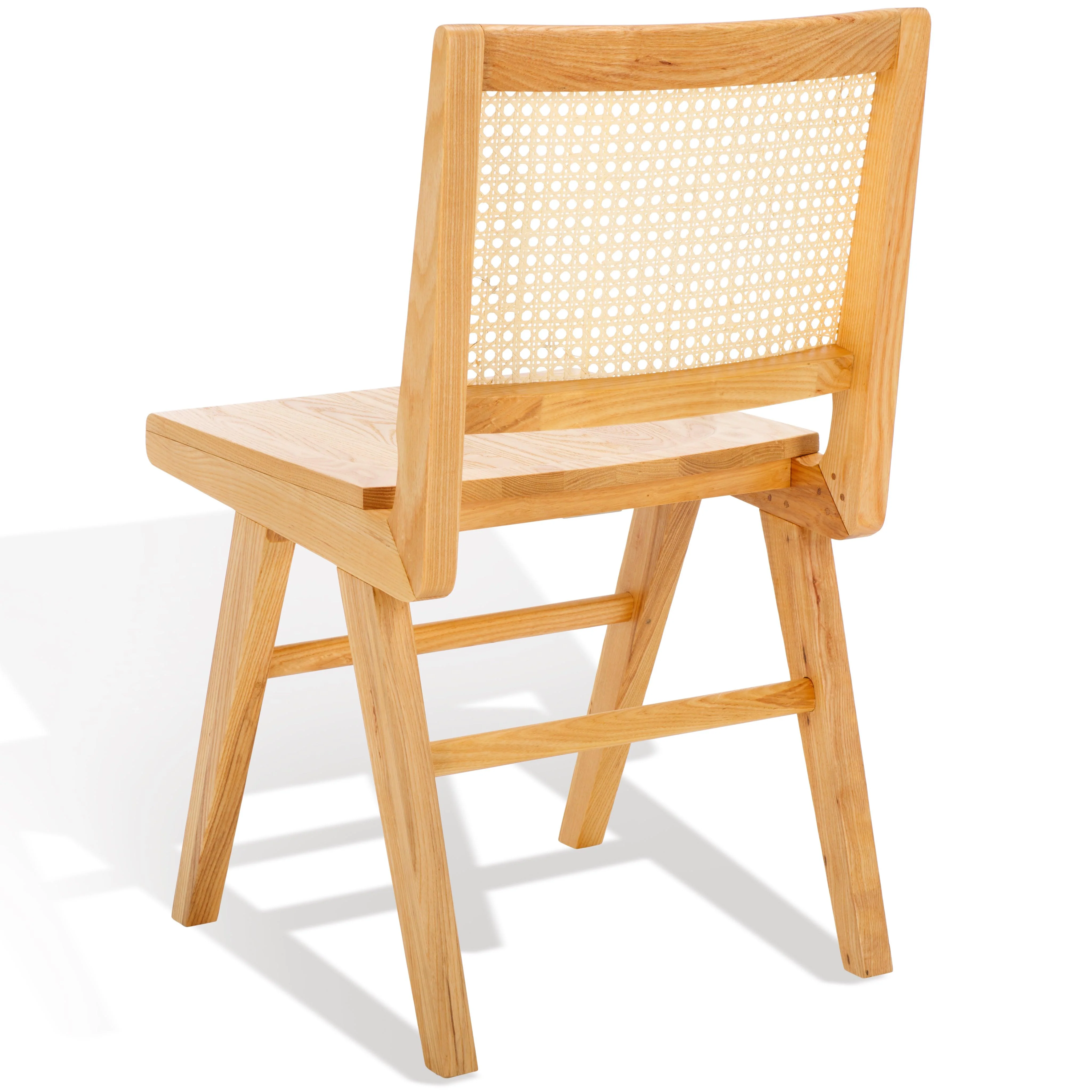 HATTIE FRENCH CANE WOOD SEAT DINING CHAIR - Frankwebs