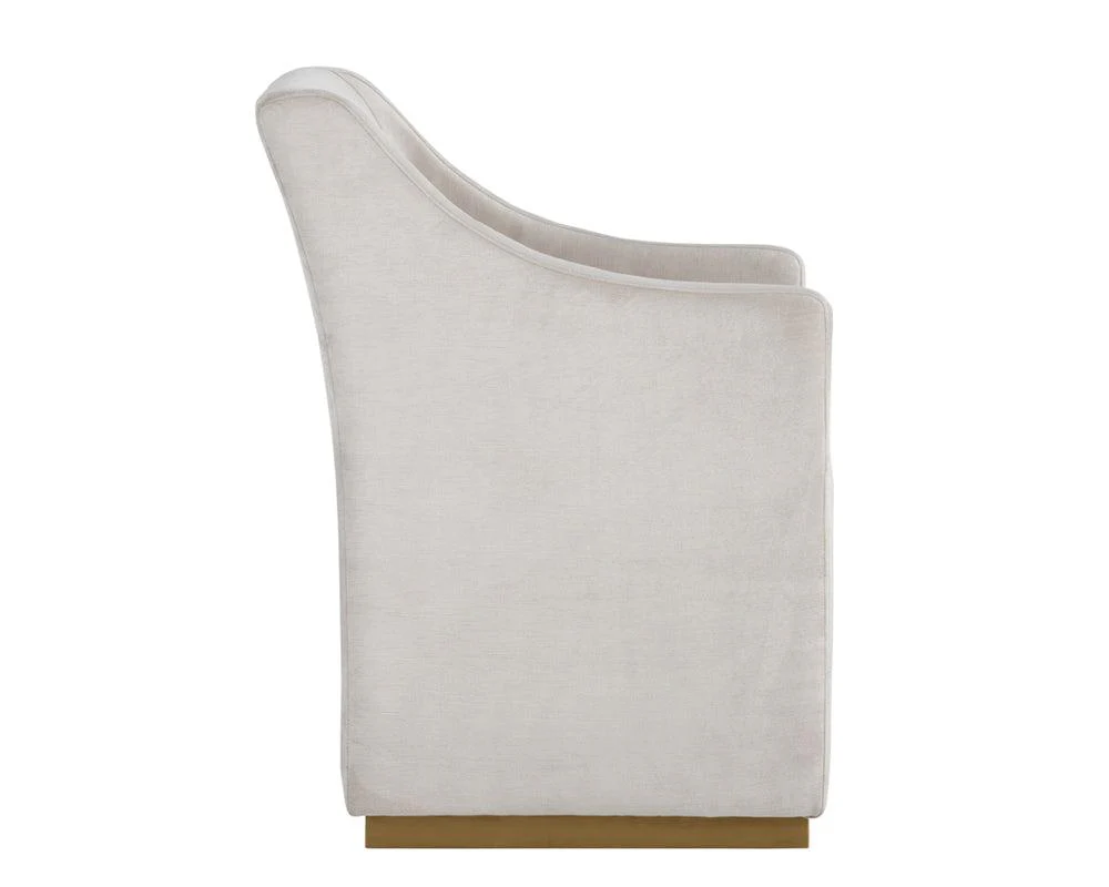 Zane Wheeled Lounge Chair - Frankwebs