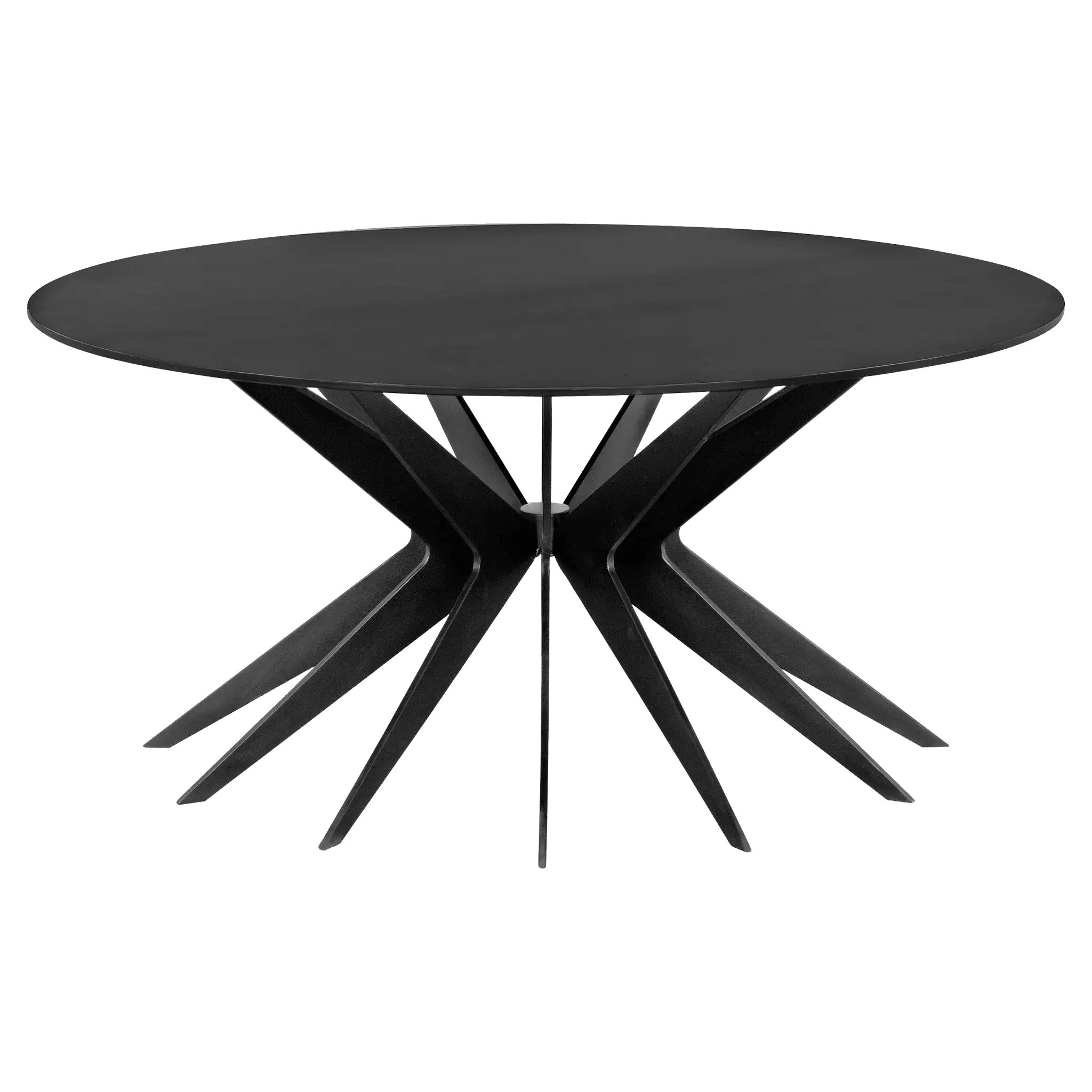 Spider Coffee Table, Black Metal - Frankwebs