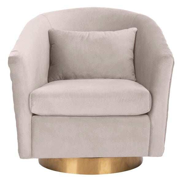 CLARA QUILTED SWIVEL TUB CHAIR - Frankwebs