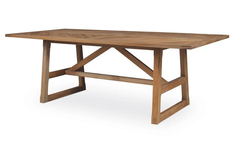 Teak Rectangular Dining Table - Frankwebs