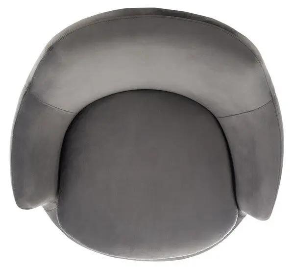 CITRINE VELVET SWIVEL CHAIR - Frankwebs