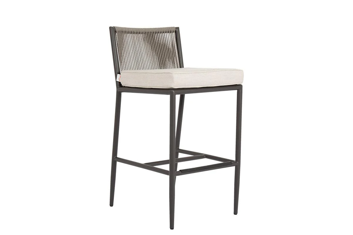 Pietra Barstool in Echo Ash, No Welt - Frankwebs