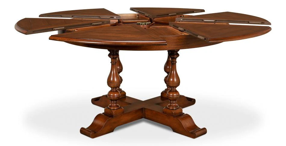 Walnut Jupe Dining Table - Medium - Frankwebs