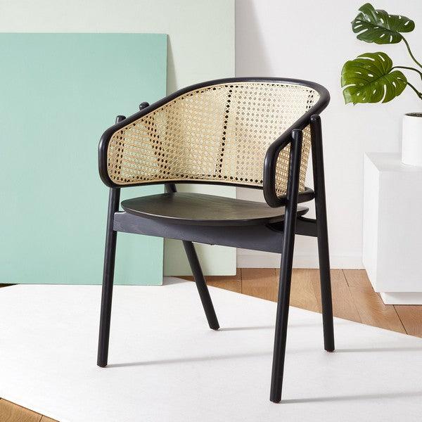 EMMY RATTAN BACK DINING CHAIR - Frankwebs