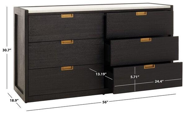 ADELINE 6 DRAWER DRESSER - Frankwebs