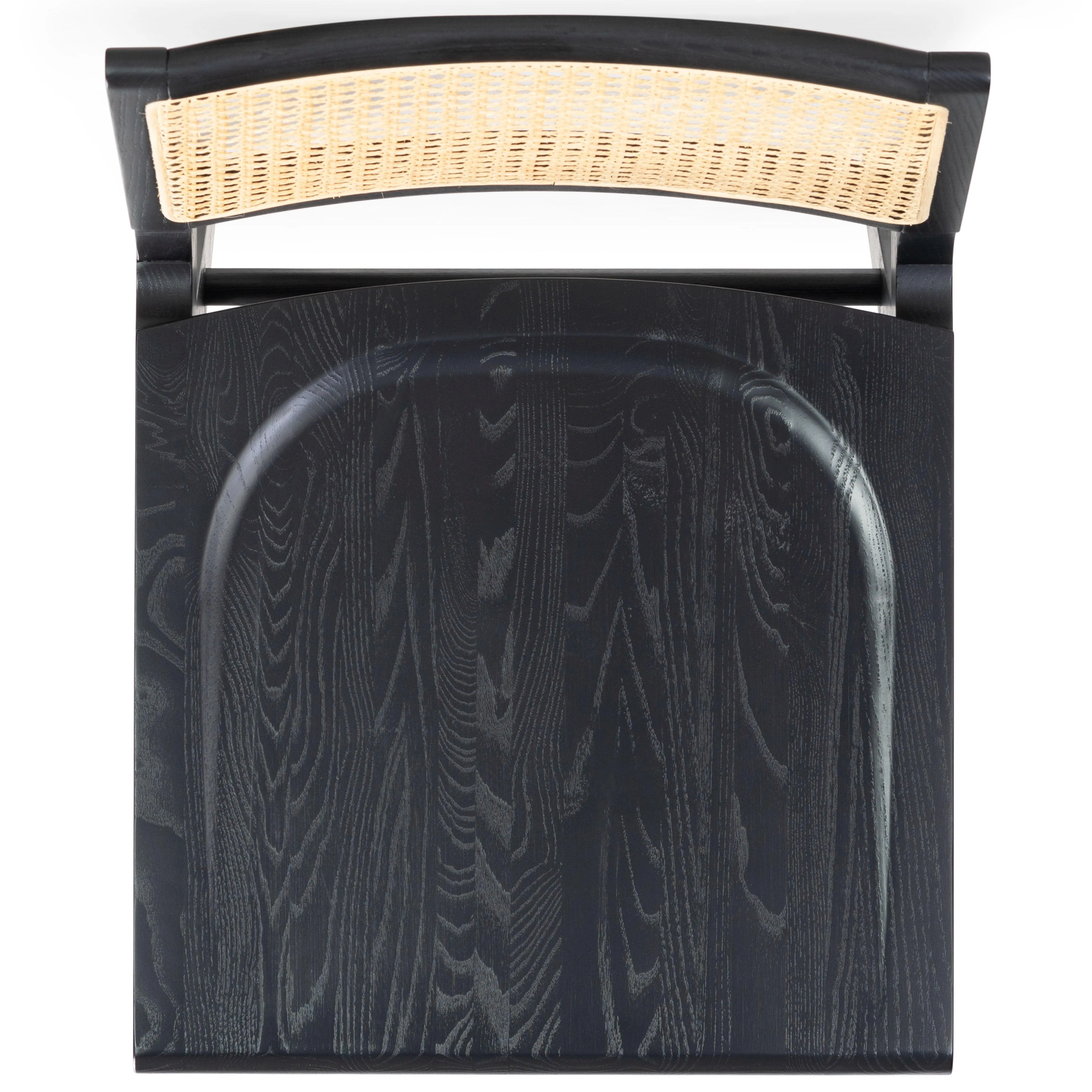 HATTIE FRENCH CANE WOOD SEAT DINING CHAIR - Frankwebs