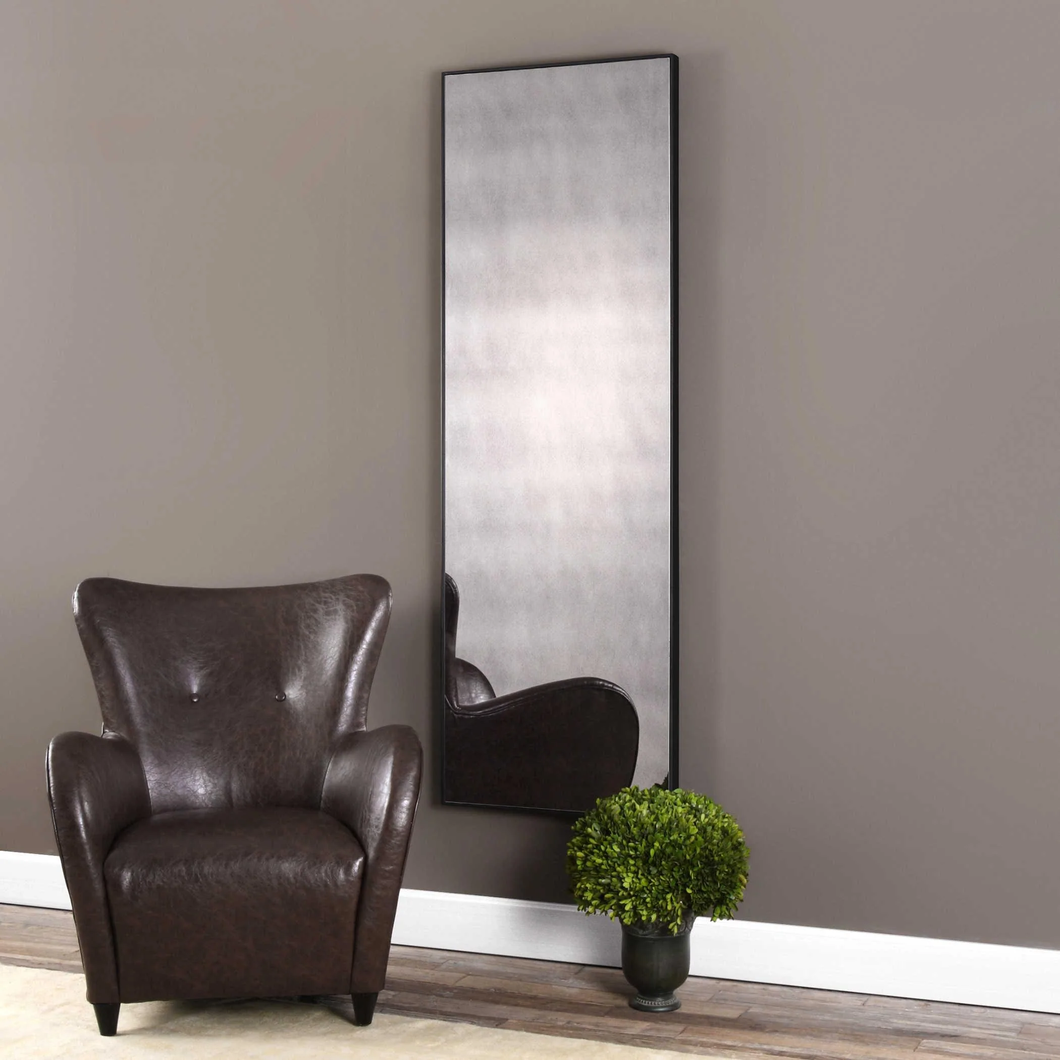 BURWELL OVERSIZED ANTIQUED MIRROR - Frankwebs
