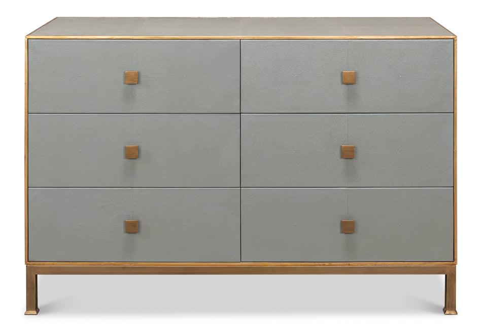 Gillian Six Drawer Dresser - Storm Grey - Frankwebs