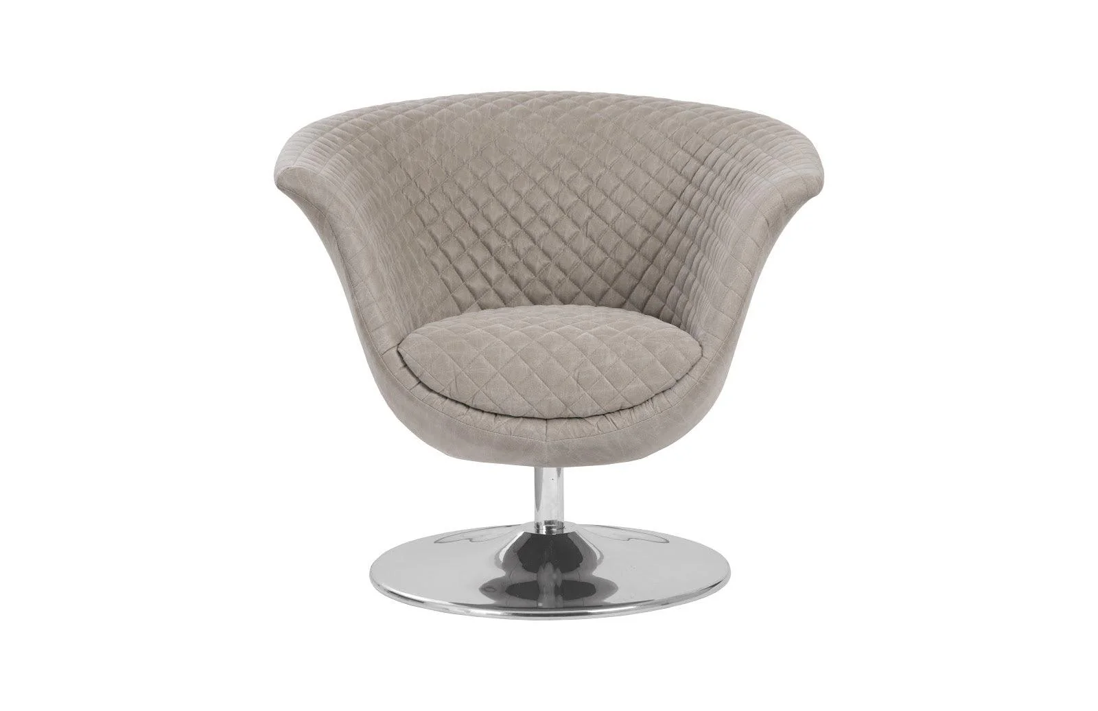 Autumn Swivel Chair, Vintage Gray Taupe - Frankwebs