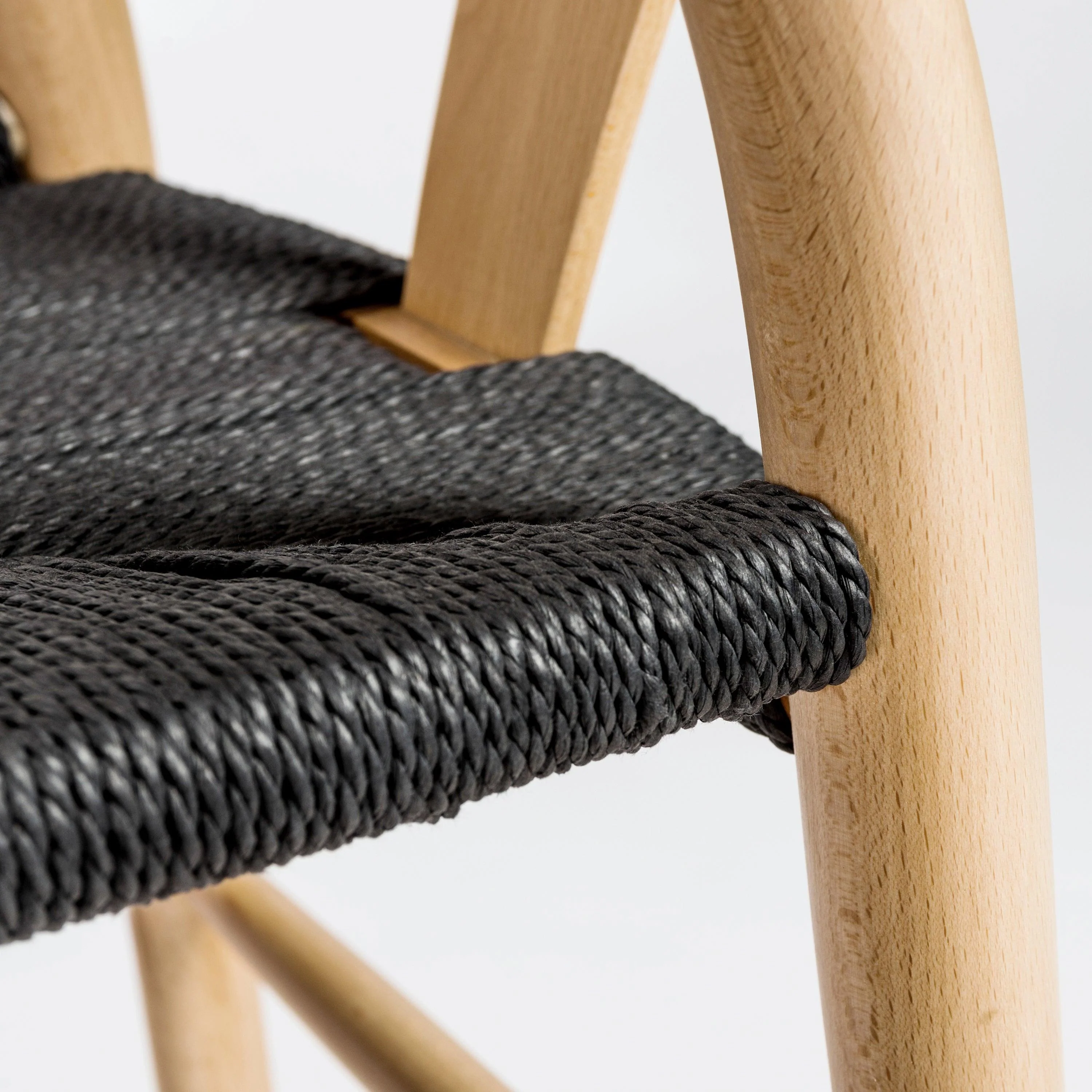 Evelina Side Chair with Stained Framed and Rush Seat - Set of 2 - Frankwebs