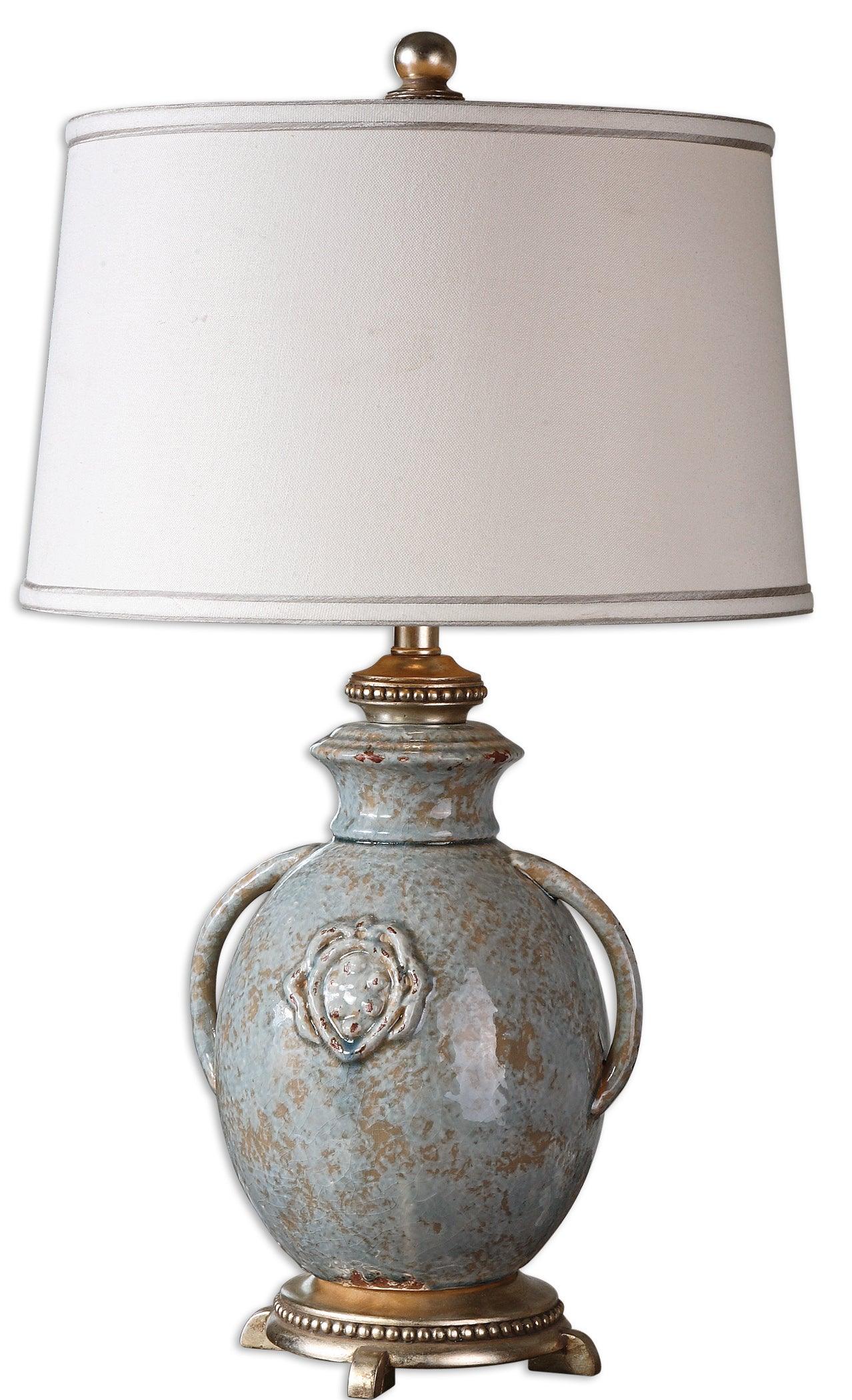 Cancello Blue Glaze Lamp - Frankwebs