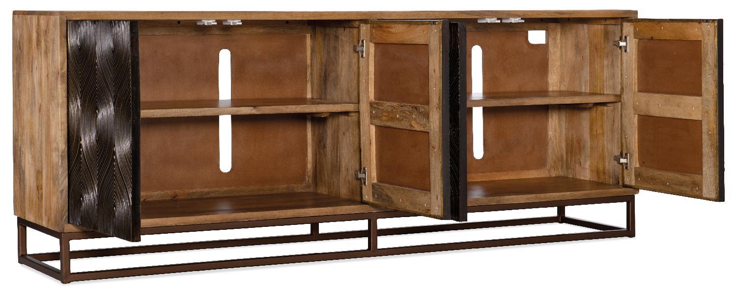 Swirl Door Entertainment Console - Frankwebs