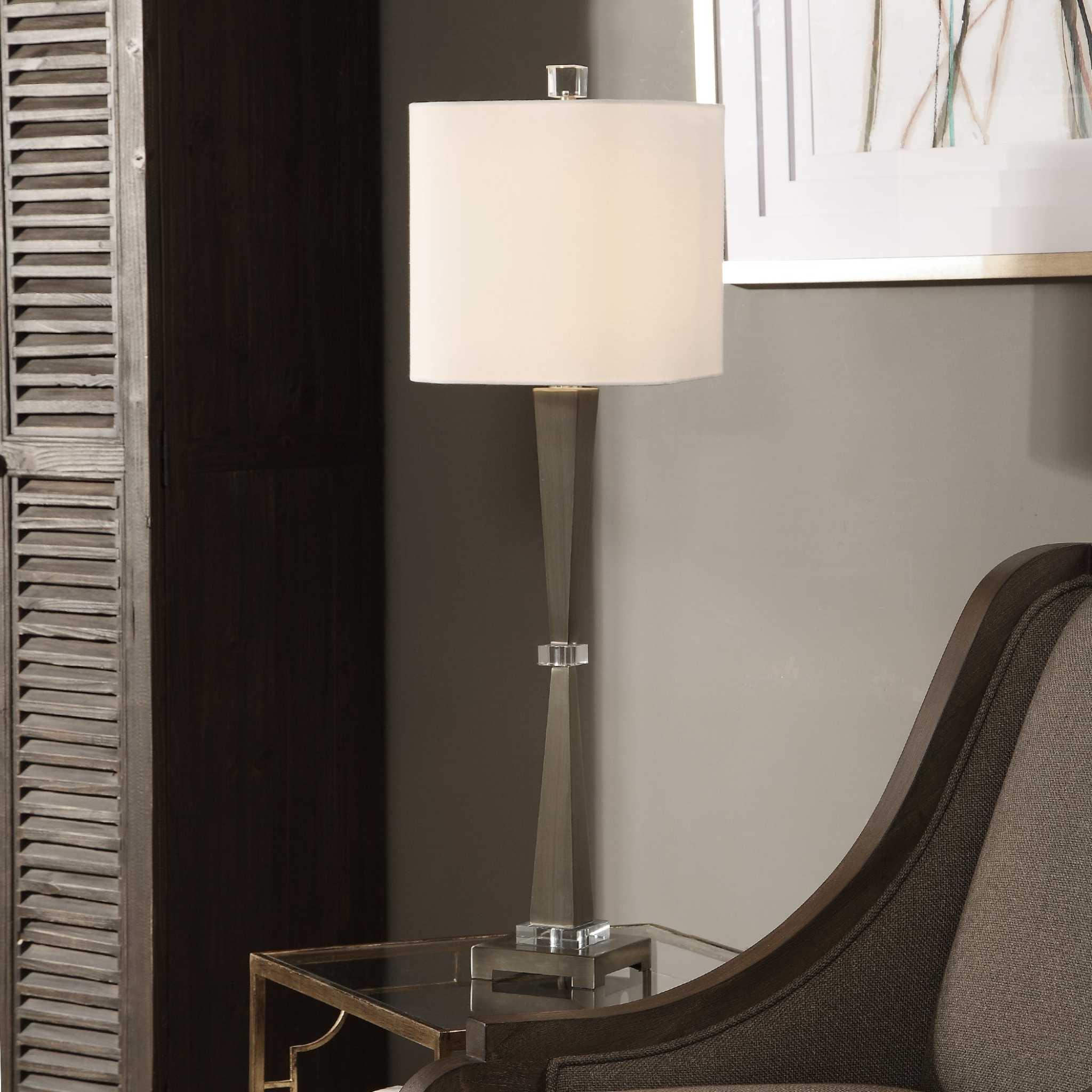 Niccolai Antiqued Nickel Lamp - Frankwebs