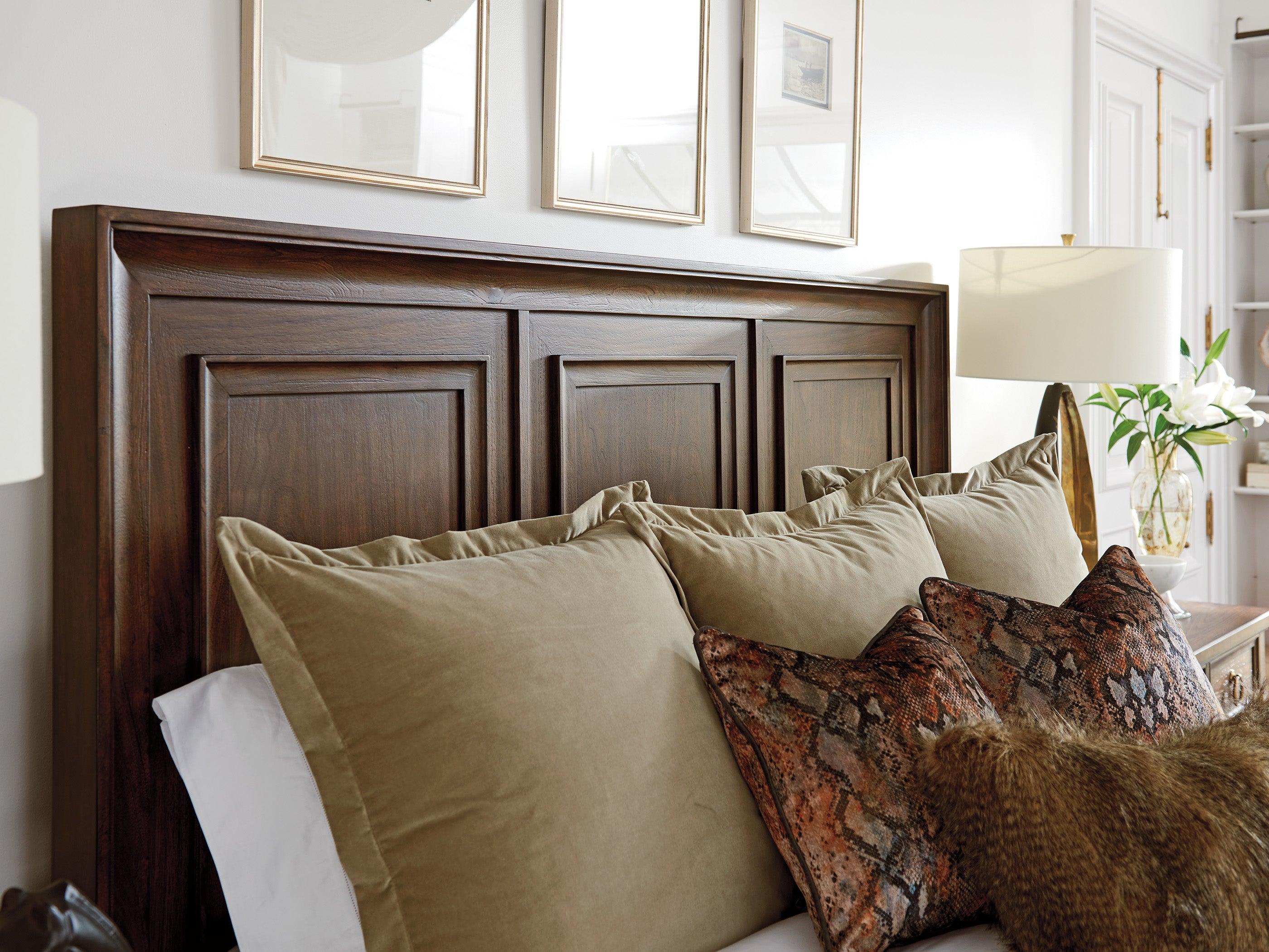 Silverado Walnut Creek Wood Panel Headboard - Frankwebs