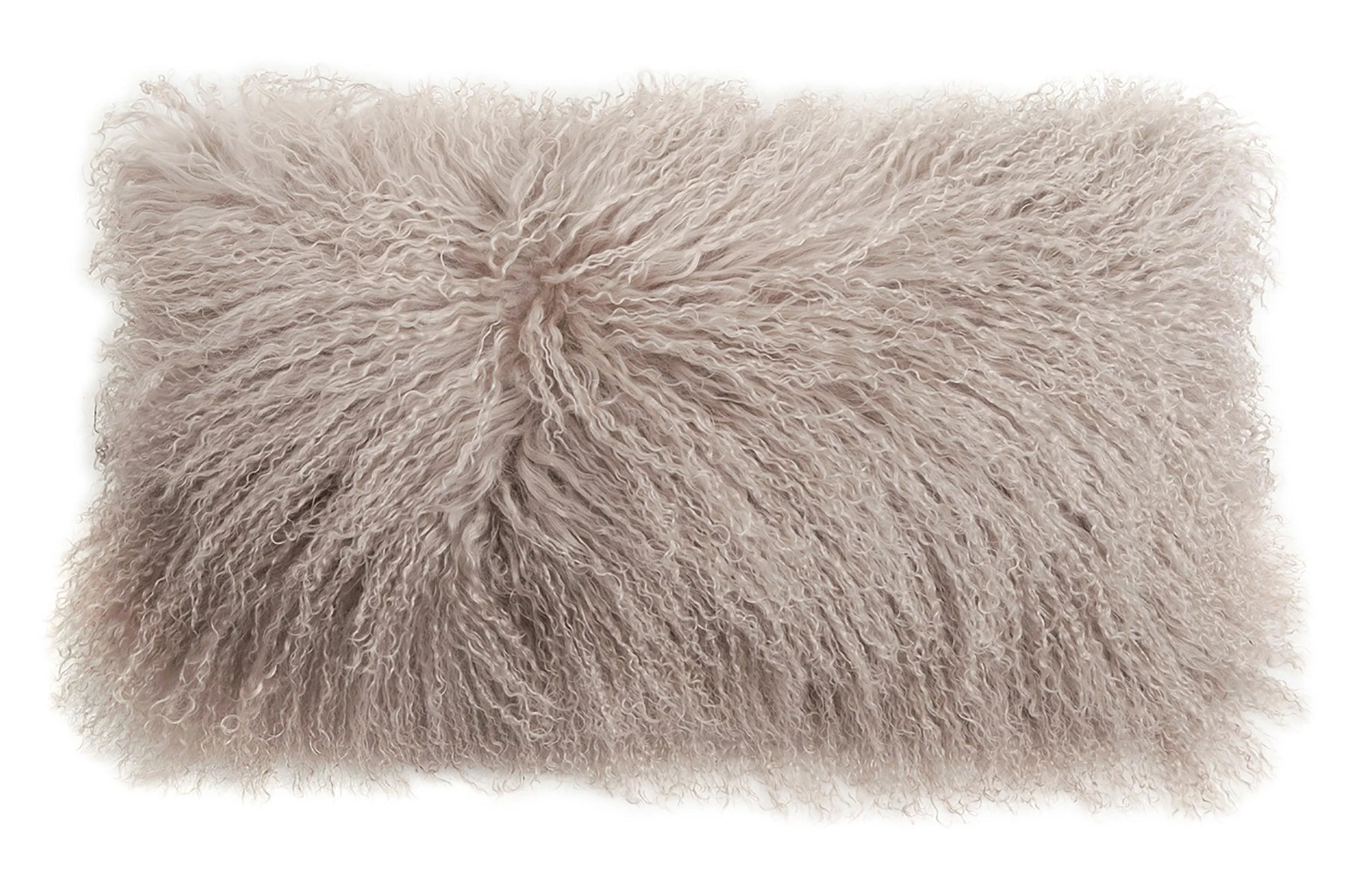 Longwool Tibetan Lamb Lumbar Cushion - Frankwebs