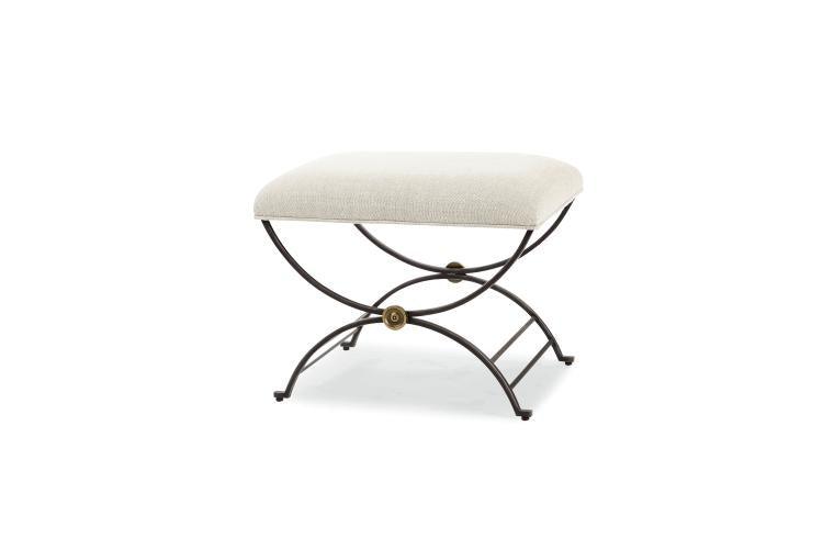 Monarch Niles Bench With Fabric Seat - Frankwebs