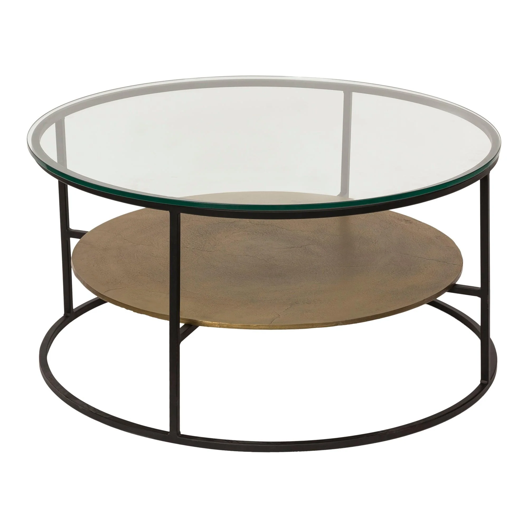 Callie Coffee Table Antique Brass - Frankwebs
