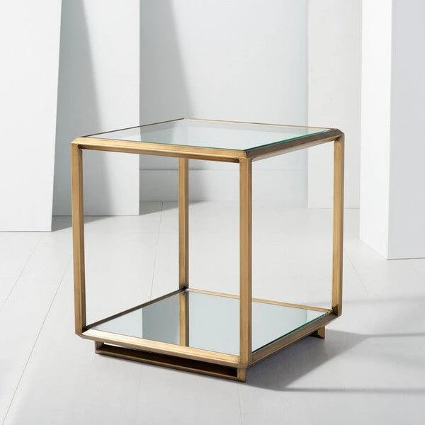 FLORABELLA MIRRORED ACCENT TABLE - Frankwebs