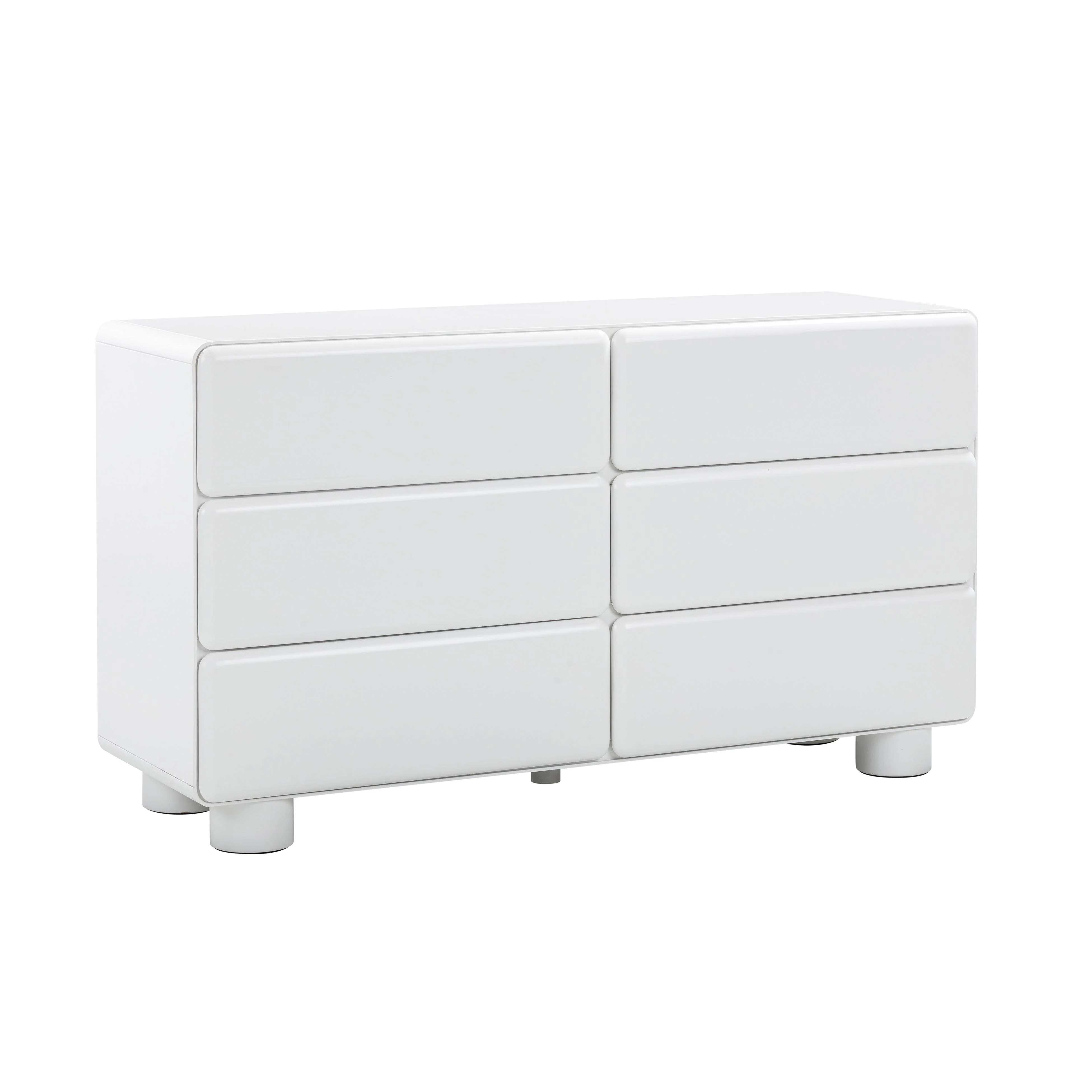 Tammy White 6-Drawer Dresser - Frankwebs